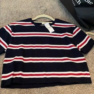 NEW Brandy Melville striped crop top